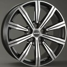 Диск колеса литой Mak Birmingham Gunmetal Mirror Face 8,5*20/5*112 d66,6 ЕТ28