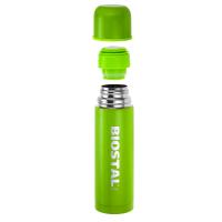 Термос Biostal арт.NB-750C-G узкое горло с кноп., 
зеленый 0,75л