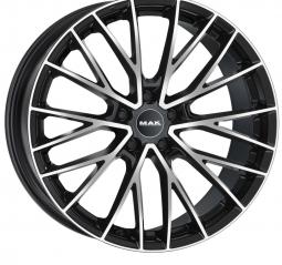 Диск колеса литой Mak Speciale-D Black Mirror 11,5*22/5*112 d66,6 ЕТ43 (BMW X5, X6, X7/Mercedes GLS) Rear