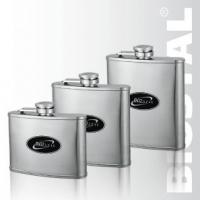 Фляжка Biostal арт.NW-240 нерж. 0.24л
