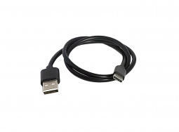 Зарядный кабель USB-TYPE C (TPE) 2А, 0,5м чёрный "YADA"