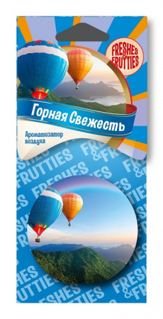 Ароматизатор подвесной "Freshes&Frutt" "Горная свежесть" (Горная свежесть)