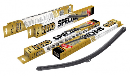 Щетка стеклоочистителя бескаркасная 430мм 17" "HITO" SPECIAL