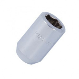 Гайка колеса М12*1,25 (33, внутр.шестигран., конус, закрытая, хром)