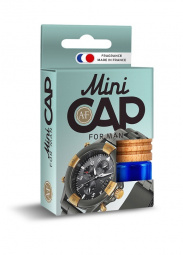 Ароматизатор подвесной с деревянной крышкой "AURA FRESH Mini CAP For Men" (Мужской) 4ml