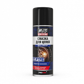 Смазка для цепей (520 мл) (аэрозоль)"AVS" (PTFE) AVS AVK-727
