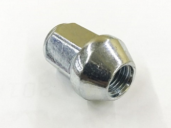 Гайка колеса 2410,31029,2217,УАЗ-М12*1,5 (35, ключ 19, конус, закрытая, хром)