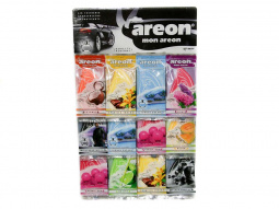 Ароматизатор MIX планшет (60шт) подвесной картонный "AREON MON AREON" Delicious (парус)