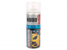 Краска аэрозольная 394 темно-зеленая "KUDO"  (520 мл)