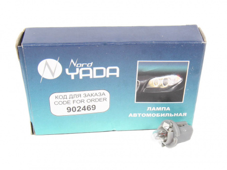 Лампа А 24-1,2 W1,2W 24V пласт цок.BX8.5D Nord YADA (панель приборов)
