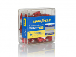 Предохранитель плоский 10А "Goodyear" (упак.50шт)