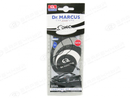 Ароматизатор подвесной картонный "Dr.Marcus" Sonic Black