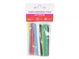 Трубки термоусаживаемые MULTICOLOR 2:1 (набор 13 шт) "REXANT"