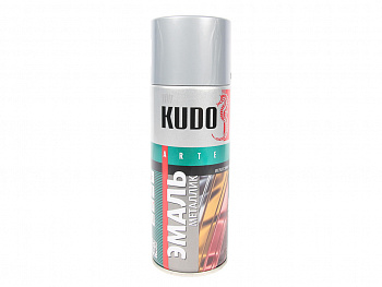 Краска аэрозольная хром металлик "KUDO" (520 мл)