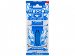 Ароматизатор подвесной гелевый "Medori" Черный лед