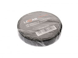 Изолента черная (19мм х 20м) "LECAR" ХБ на тканевой основе