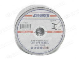 Диск отрезной по металлу (круг) 125х1,2х22 "ABRO"
