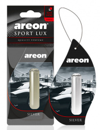 Ароматизатор подвесной гелевый "AREON LIQUID LUX SPORT" Silver