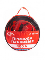 Провода прикуривания (старт) АКБ 400А (2 м) "AUTOVIRAZH" в сумке