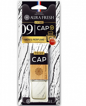 Ароматизатор подвесной с деревянной крышкой "AURA FRESH PRIME CAP № 9" (ANTONIO BANDERAS - )