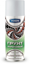 Грунт спрей (520 мл) акриловый белый "VIXEN"   универсальный