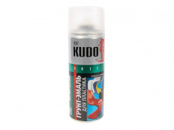 Грунт спрей (520 мл) для пластика белый "KUDO"    (RAL 9003)