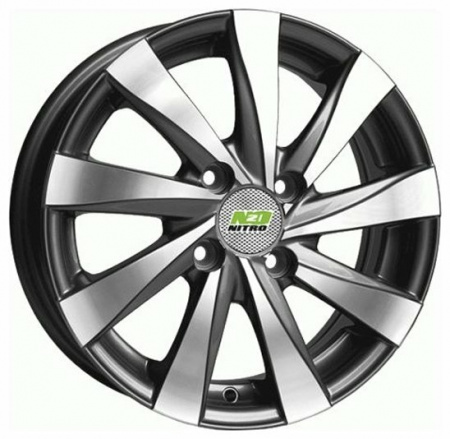 Диск колеса литой Nitro N2O Y4917 BFP 6*15/4*100 d60,1 ЕТ49