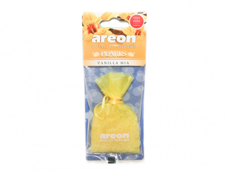 Ароматизатор подвесной мешочек "Areon" PEARLS Vanilla  Mia (Ваниль Миа)