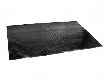 Шумо-виброизоляция "StP" "Smartmat Black 20" 750*470*2,0мм (фольгированный битумный лист)