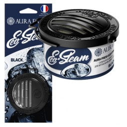 Ароматизатор на панель приборов "AURA FRESH ECO STEAM Black Ice" (Черный лед)