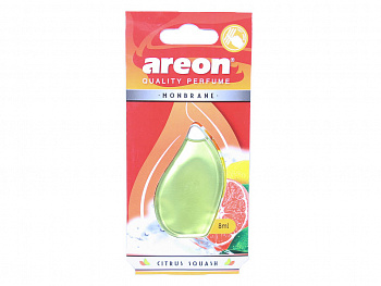Ароматизатор подвесной гелевый "AREON" "MONBRANE",8 мл Citrus Squash