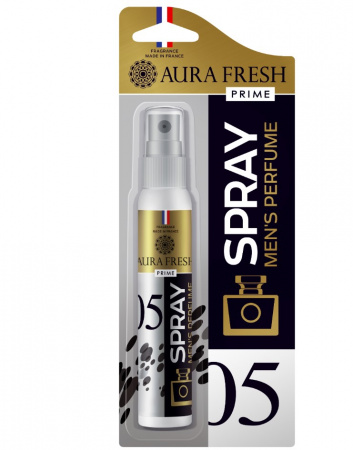 Ароматизатор спрей "AURA FRESH" PRIME SPRAY №5 (PACO RABANNE-INVICTUS)