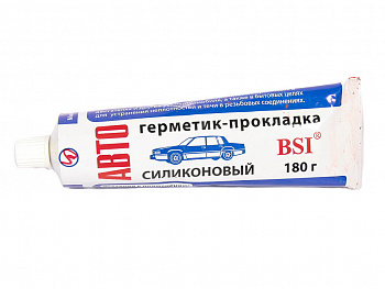 Герметик прокладка (180 гр) красный "Весто"   (г.Казань) силикон.