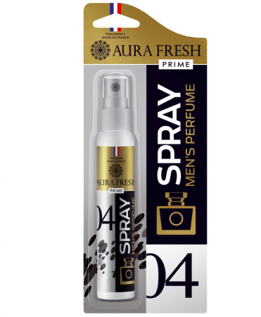 Ароматизатор спрей "AURA FRESH" PRIME SPRAY №4 (HUGO BOSS-HUGO)
