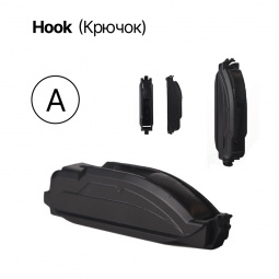 Щетка стеклоочистителя бескаркасная 350мм 14" "ЗавГар" Hook, Pinch tab, Top Lock, Push Button, Bayonet arm, Side pin