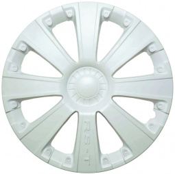 Колпаки декоративные 16" (к-т 2шт) "RS-T " 3302 белый перед.