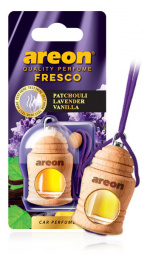 Ароматизатор подвесной с деревянной крышкой "AREON FRESCO" Patchouli Lavender Vanilla