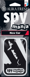 Ароматизатор подвесной картонный "AURA FRESH SPY MANIA New Car" (Новая Машина)