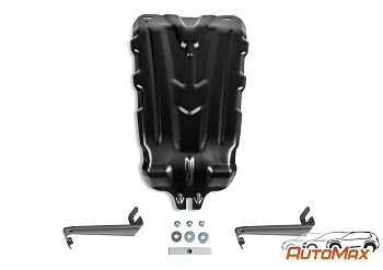 Защита редуктора Renault Duster 2021-, Arkana 2019-, Kaptur 2016-, /Nissan Terrano 2014-  "АвтоБРОНЯ"
