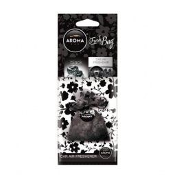 Ароматизатор подвесной мешочек "AURA FRESH" Fresh Bag Black Ice" (Черный лед)