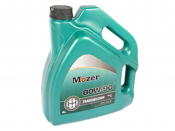 Масло трансмиссионное MOZER 80W90 GL-4 минер. 4л